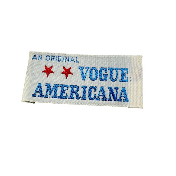 Vtg "Chester Weinberg" 2202 Vogue Americana Dress Pattern, Size 14 w/Label - Picture 10 of 10